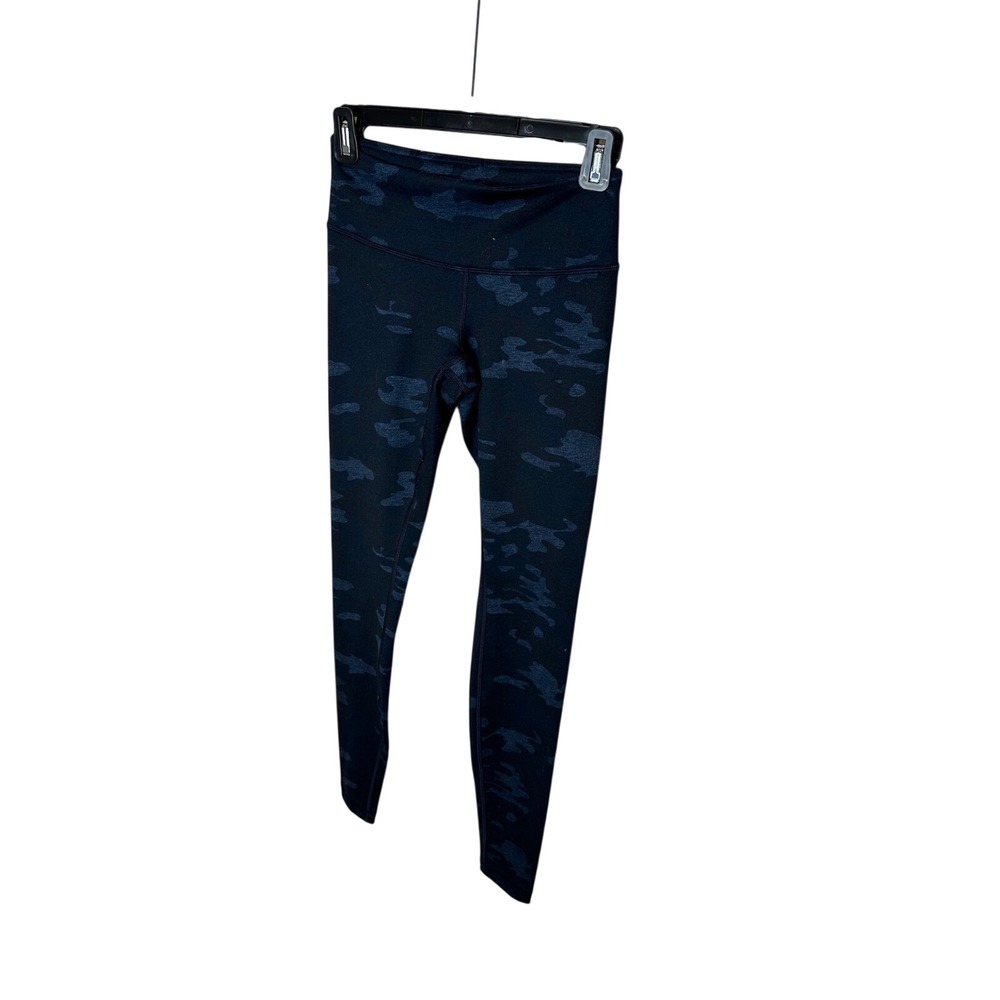Lululemon Align High‎ Rise Camo Leggings Blue Size 4